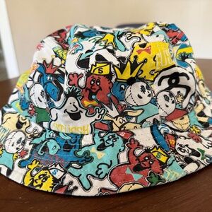Stussy Bucket Hat Rare characters